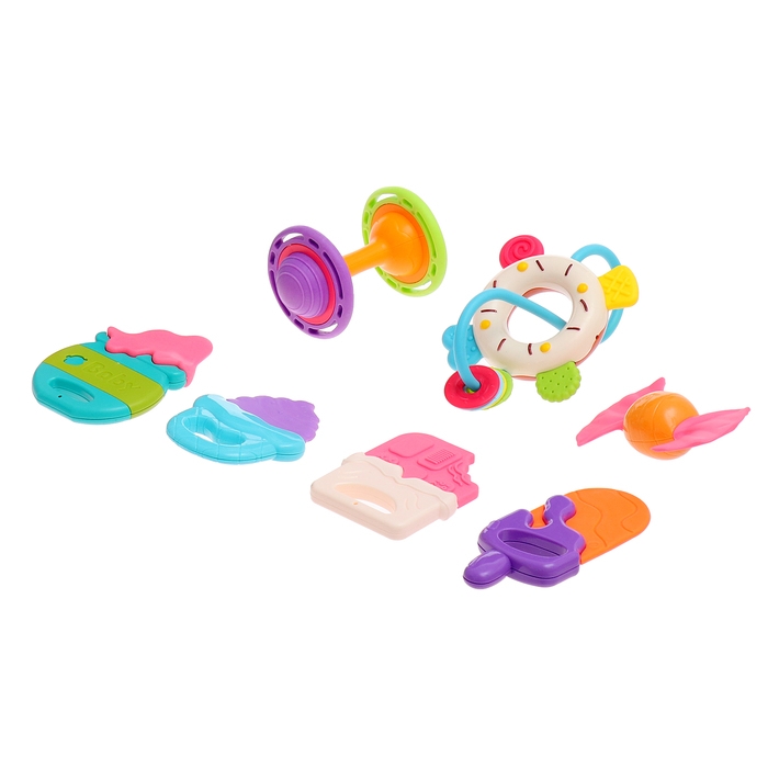 Набор погремушек «Сладости», 7 шт.