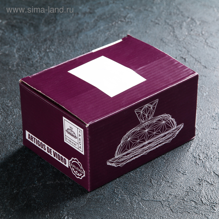 Маслёнка стеклянная «Ананас», 12×15×9,7 см Маслёнка стеклянная «Ананас», 12×15×9,7 см