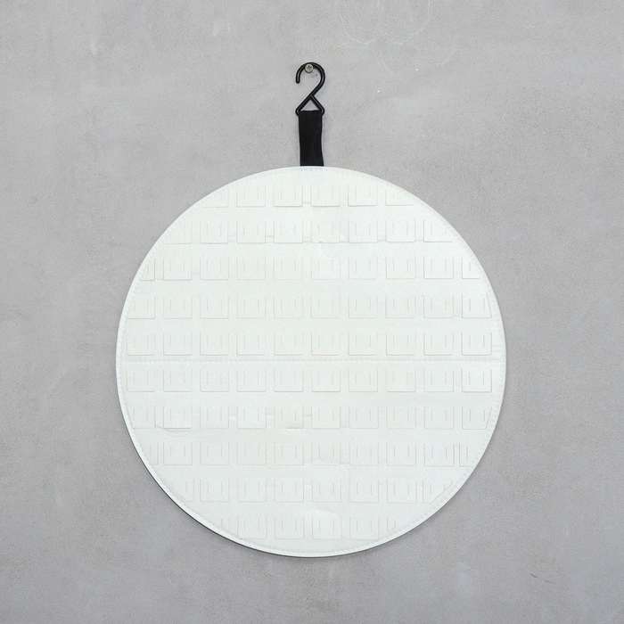 Органайзер для хранений настенный «Круг», d=39,5 см, цвет бежевый Органайзер для хранений настенный «Круг», d=39,5 см, цвет бежевый