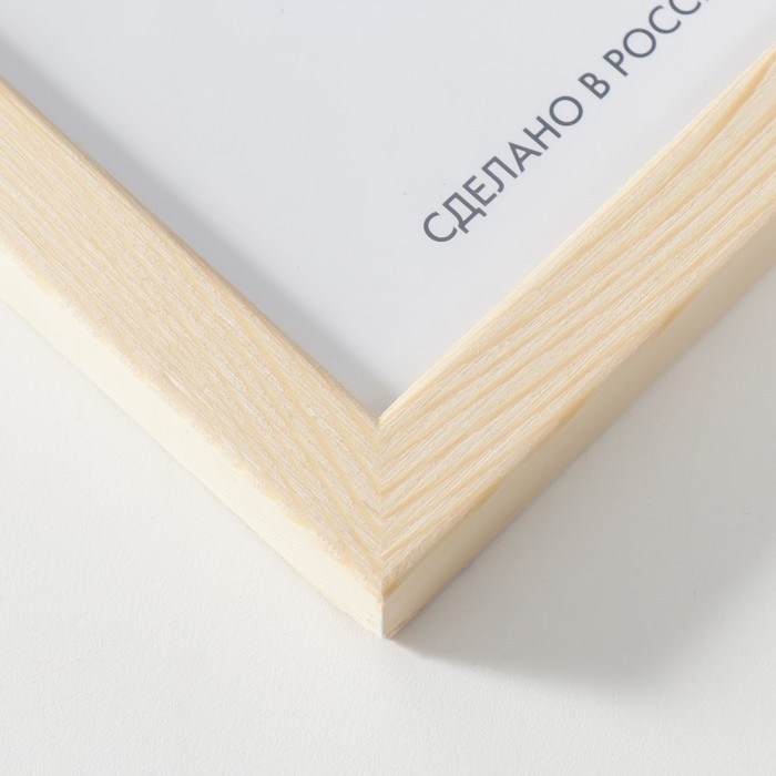 Фоторамка дерево Sasha 30х40 см неокрашенная (пластиковый экран) Фоторамка дерево Sasha 30х40 см неокрашенная (пластиковый экран)