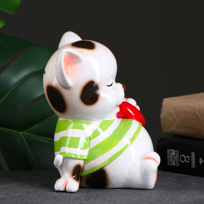 Копилка Копилка "Котенок с сердечком" 9х8х16см