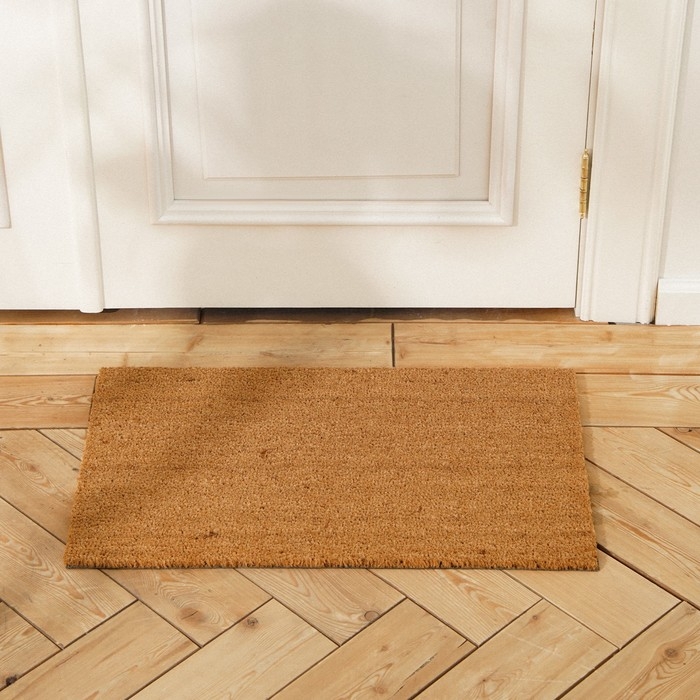 Коврик придверный SL Home, 45&times;75 см, кокосовое волокно