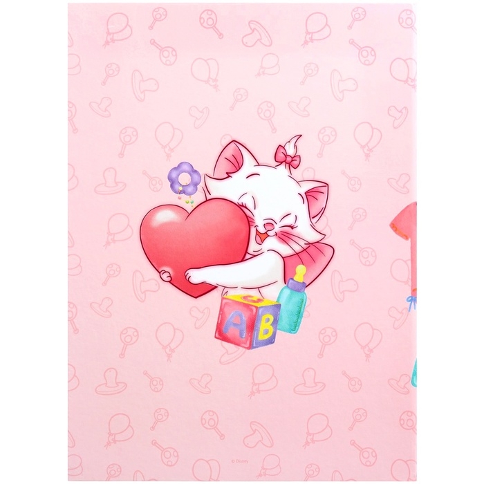 Папка для свидетельства о рождении, 1 файл 21х30 см, Коты Аристократы Папка для свидетельства о рождении, 1 файл 21х30 см, Коты Аристократы