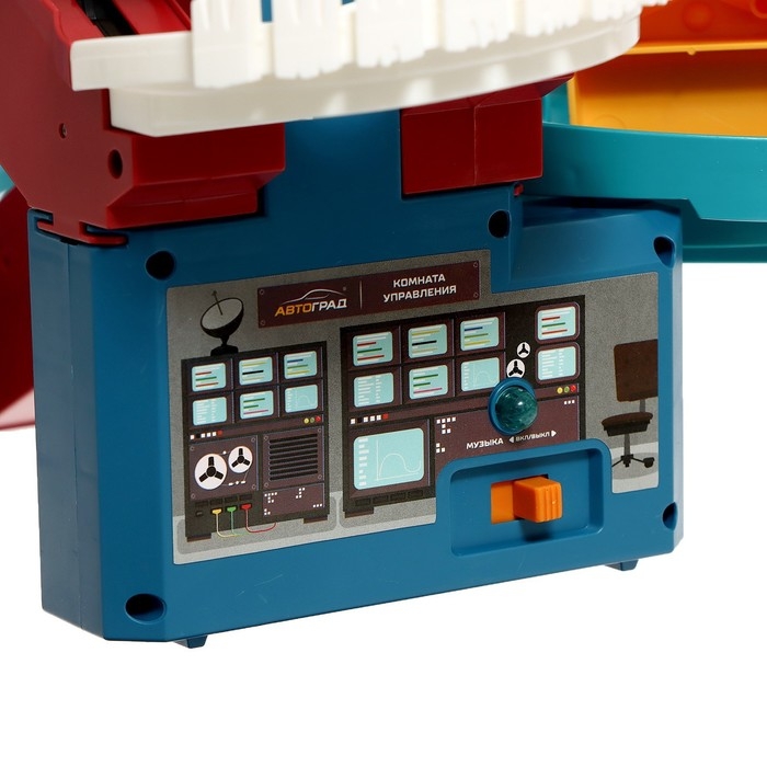 Автотрек «Виражи», световые и звуковые эффекты, работает от батареек Автотрек «Виражи», световые и звуковые эффекты, работает от батареек