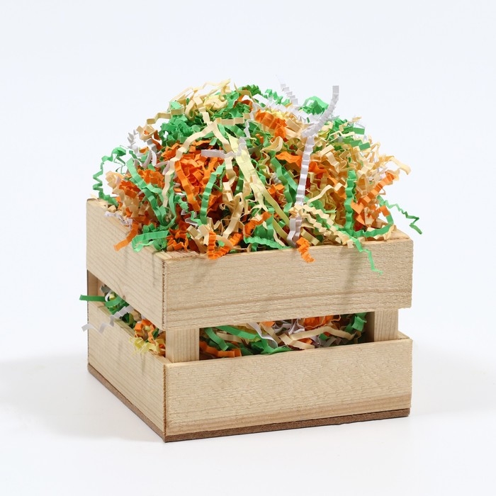 Наполнитель бумажный «Одуванчики», оранжевый, зеленый, белый, желтый, 50 г Наполнитель бумажный «Одуванчики», оранжевый, зеленый, белый, желтый, 50 г