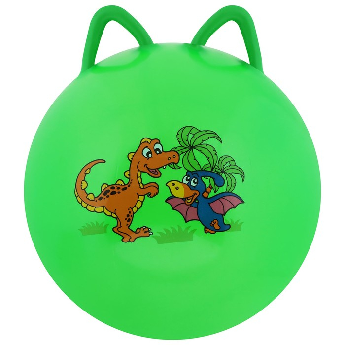 Мяч-прыгун с ушками ZABIAKA, d=45 см, 380 г, цвета МИКС Мяч-прыгун с ушками ZABIAKA, d=45 см, 380 г, цвета МИКС