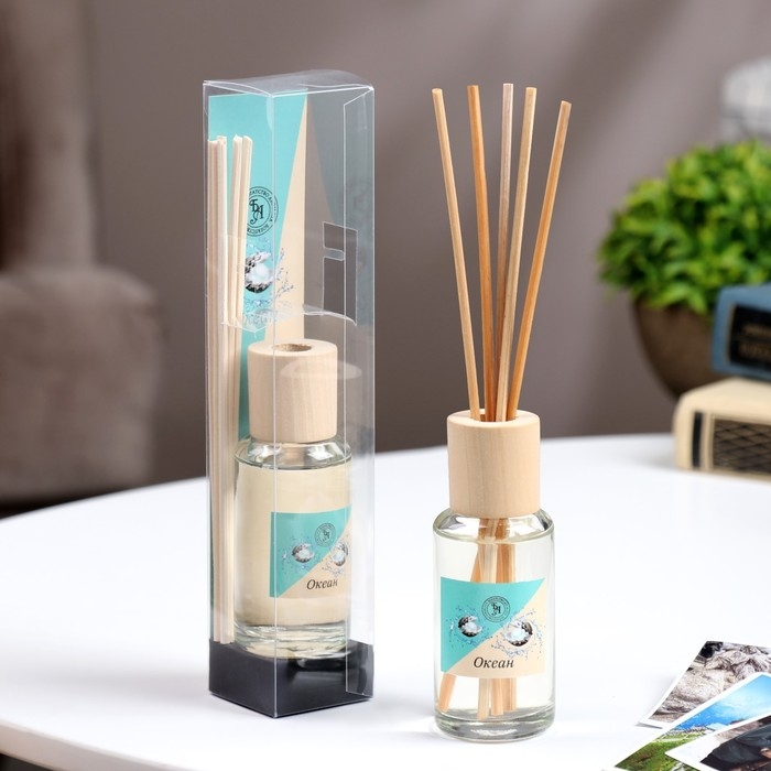 Диффузор ароматический  Диффузор ароматический "Модерн", 50 мл, океан, "Богатство Аромата"