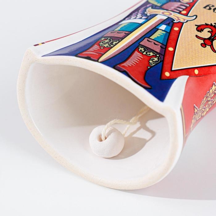 Колокольчик  Колокольчик "Богатырь", керамика