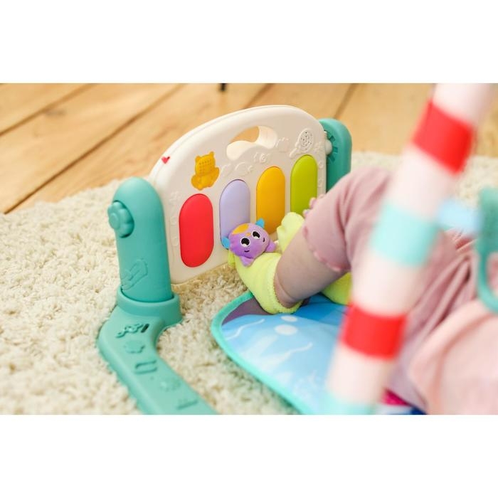 Развивающий музыкальный коврик «Пляж», 73x48 см. Развивающий музыкальный коврик «Пляж», 73x48 см.