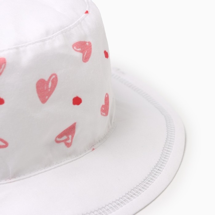 Панама детская, цвет белый, размер 50-52 Панама детская, цвет белый, размер 50-52