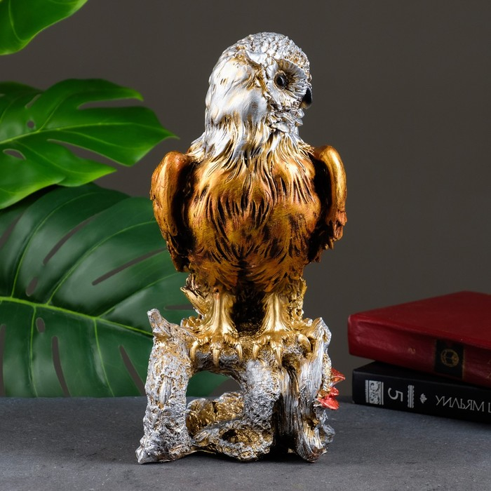 Фигура Фигура "Сова на коряге" бронза, 30см