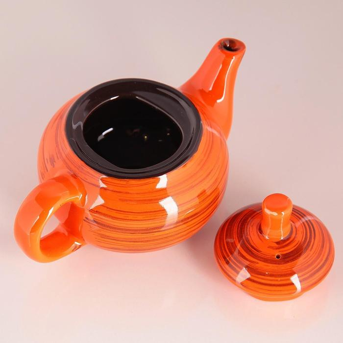 Чайник  Чайник "Кроха младший" 0,4л / 12х10,5см, радуга МИКС