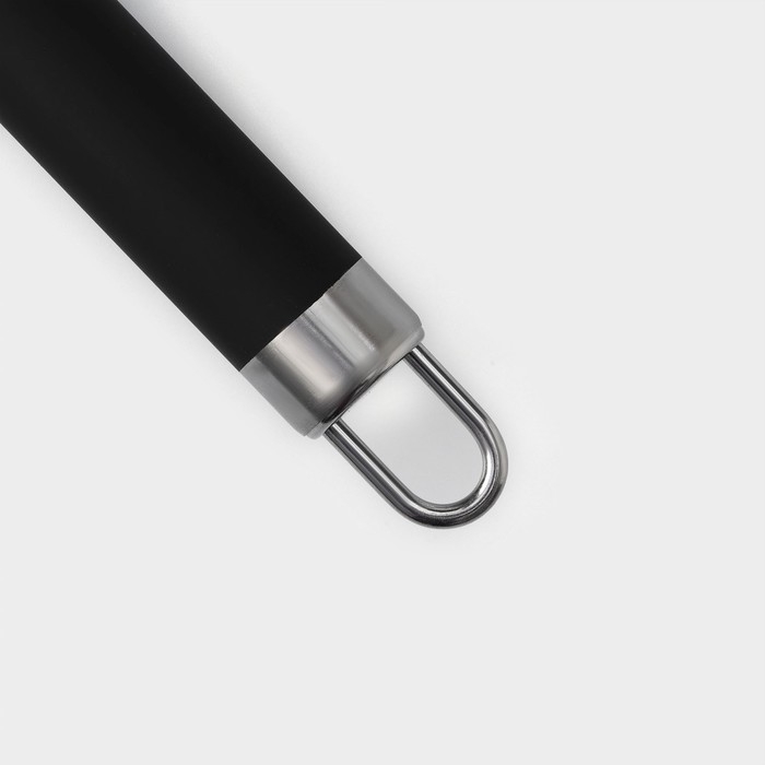 Лопатка - скребок Доляна Venus, нержавеющая сталь, цвет чёрный Лопатка - скребок Доляна Venus, нержавеющая сталь, цвет чёрный