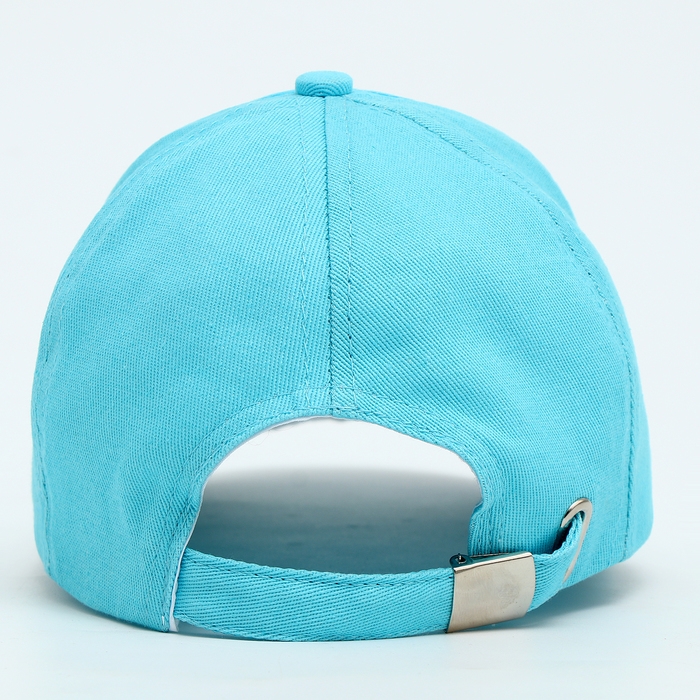 Кепка детская для мальчика «Динозавры», цвет голубой, р-р 52-54, 5-7 лет