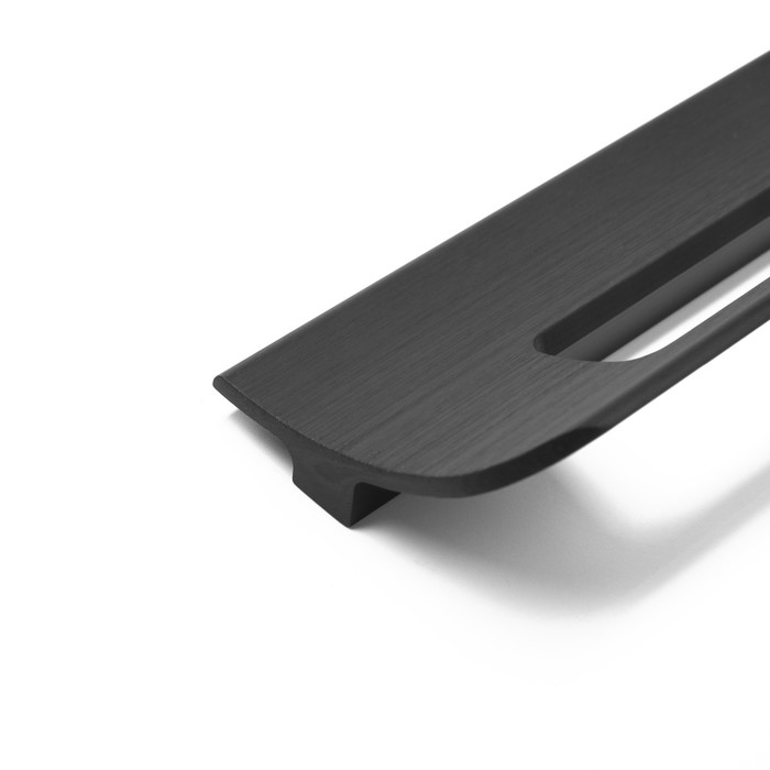 Ручка скоба мебельная RS1402, м/о=128, цвет черный Ручка скоба мебельная RS1402, м/о=128, цвет черный