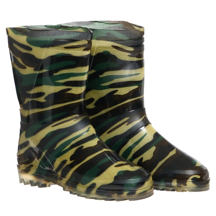 Сапоги мужские С-10РУ, ПВХ, утепленные, камуфляж МИКС, размер 41 (262) Сапоги мужские С-10РУ, ПВХ, утепленные, камуфляж МИКС, размер 41 (262)