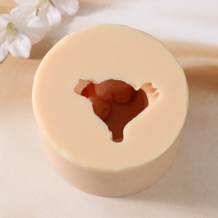 Молд силиконовый Молд силиконовый "Сова с книгами" Силикон 8х7х8,5 см