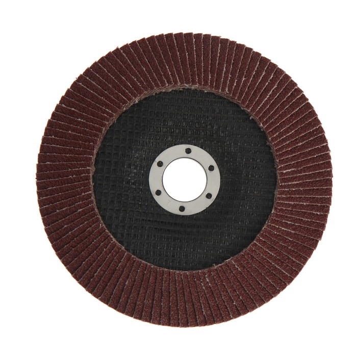 Круг лепестковый торцевой ТУНДРА, 150 х 22 мм, Р80 Круг лепестковый торцевой ТУНДРА, 150 х 22 мм, Р80