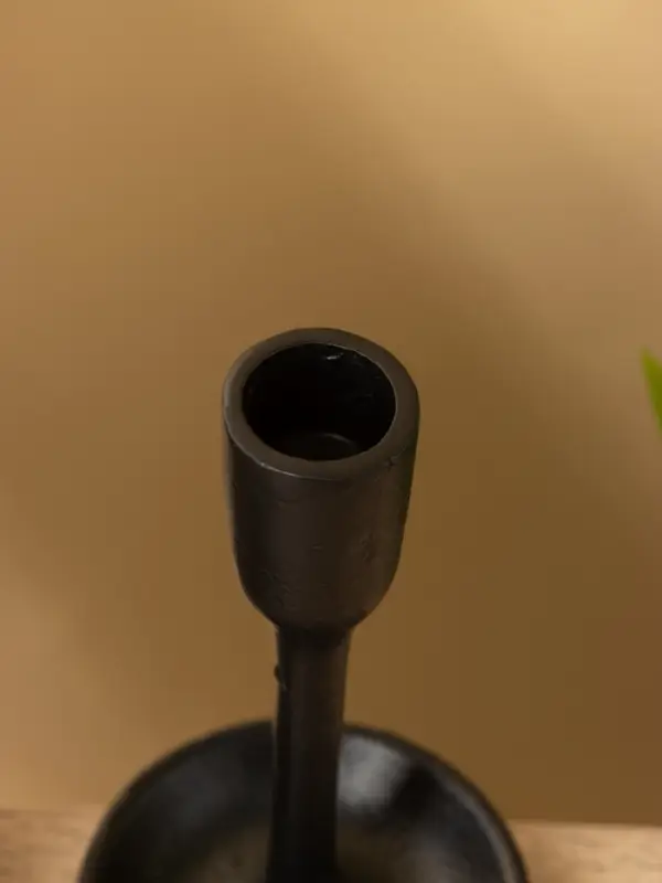 Подсвечник  Подсвечник "Полночь" алюминий 8х8х15 см