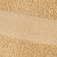 Набор полотенец махровых бордюр 440 г/м2, 40х70 песочный, 10шт