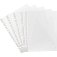 Файл-вкладыш А4 22-25мкм Выбор есть, гладкие, с перф, 100шт./уп