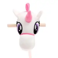 Мягкая игрушка ZABIAKA &laquo;Единорог-скакун&raquo;, на палке, МИКС