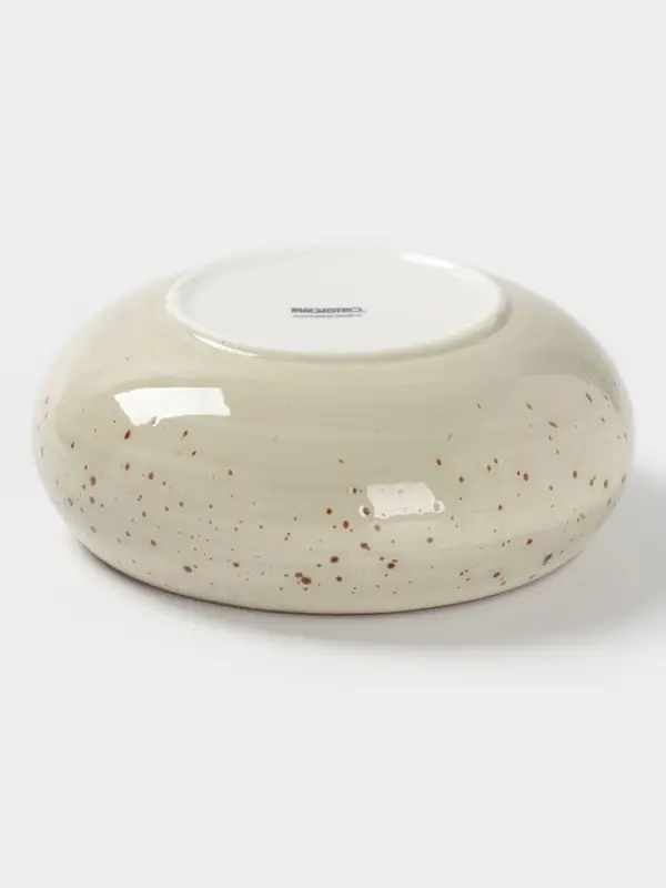 Салатник Magistro Mediterana, 900 мл, d=16.8 см, фарфор, бежевый