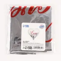 Шар воздушный фольгированный 18" «Я люблю тебя», серебро Шар воздушный фольгированный 18" «Я люблю тебя», серебро