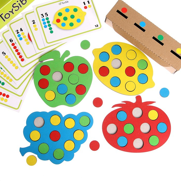 Сортер-мозаика «Дары природы» Сортер-мозаика «Дары природы»