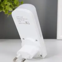 Ночник СТАРТ NL 2LED &laquo;Комета&raquo;, 1 Вт, датчик движения, 3000К, 9.5&times;4&times;2.5/6.5 см, белый