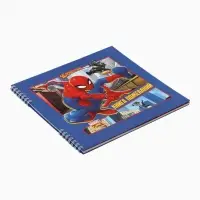 Книга пожеланий на пружине, 21.7&times;21 см, &laquo;Супергерой&raquo;