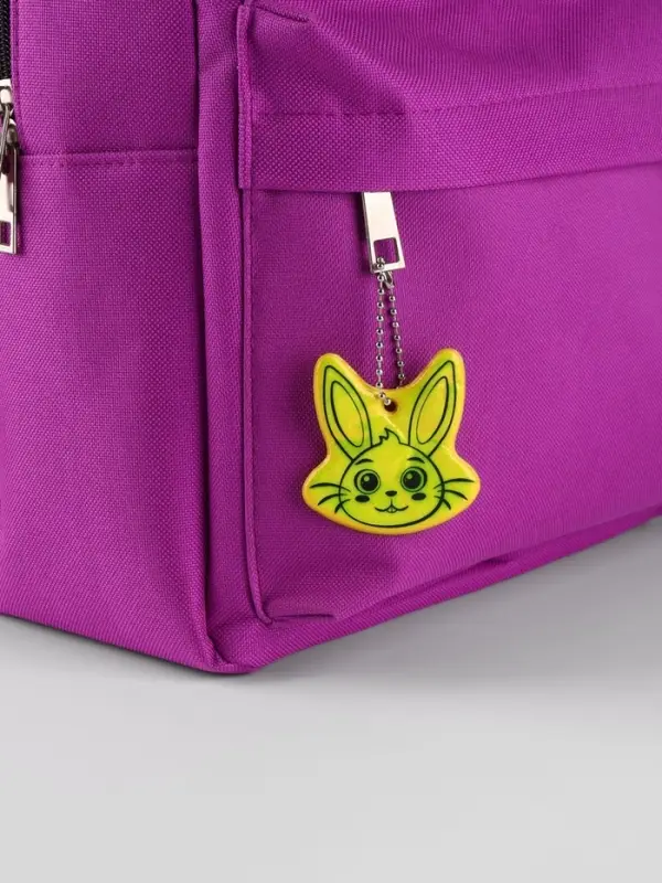 Светоотражающий элемент «Заяц», 5.3×5.6 см, МИКС Светоотражающий элемент «Заяц», 5.3×5.6 см, МИКС