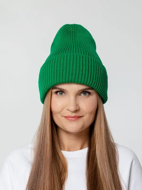 Шапка Flette, зеленая Шапка Flette, зеленая