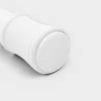 Карниз для ванной комнаты "Эталон" 110-200 см, цвет белый