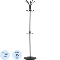 Вешалка МЕ_напольная Пико-4 черный