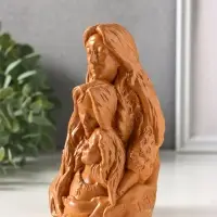 Фигурка - оберег &laquo;Сила рода&raquo;, декоративная, 14&times;9.5&times;7 см, красная глина