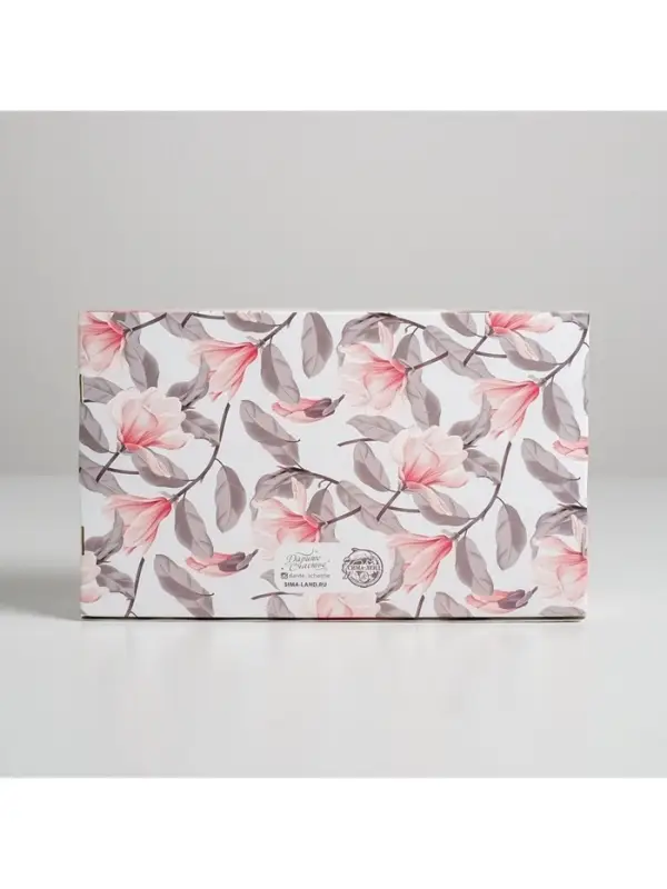 Коробка для эклеров, кондитерская упаковка, 5 вкладышей, Present, 25.2&times;15&times;7 см
