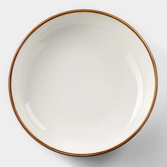 Тарелка глубокая Magistro &laquo;Церера&raquo;, 1.1 л, d=22 см, фарфор, белая