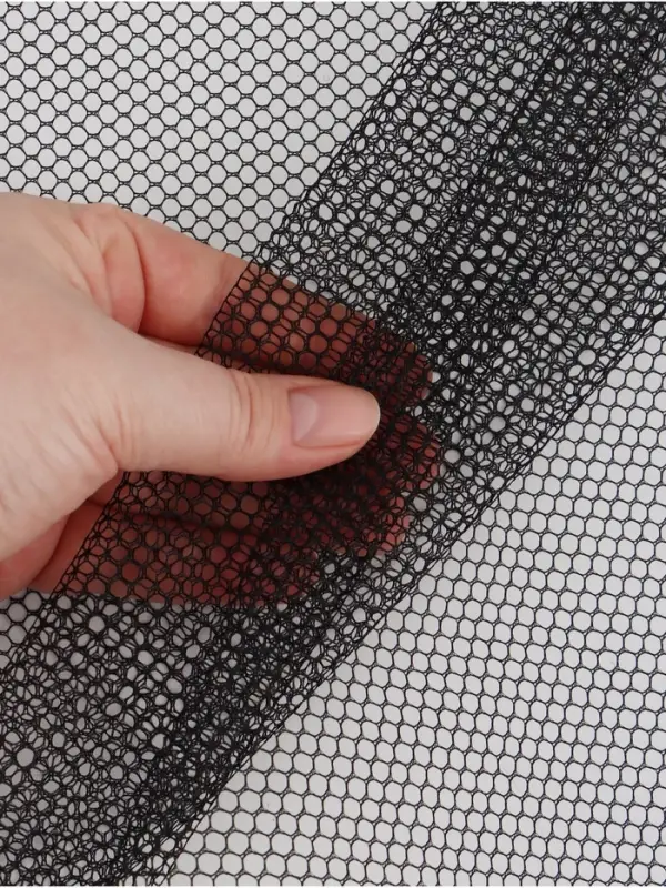 Защитная сетка ограждение для лестницы, 3 метра, чёрная, Крошка Я