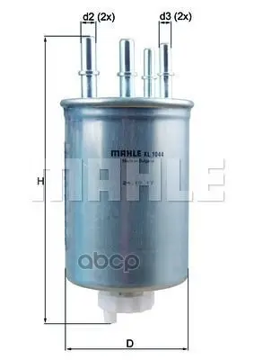 Фильтр топливный Mahle/Knecht арт. KL 1044