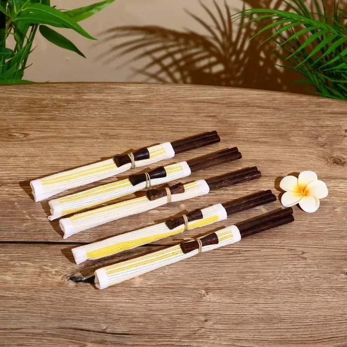 Палочки китайские  Палочки китайские "Сирень" 5 пар 25х10х2 см кокос, МИКС