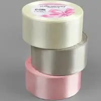 Атласная лента, набор 3 шт. &laquo;Тёплый день&raquo;, 40 мм, 23&plusmn;1 м