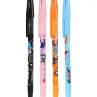 Ручка шариковая ErichKrause R=301 Classic Stick &laquo;Ну, Погоди!&raquo;, узел 0.7 мм, синяя, МИКС