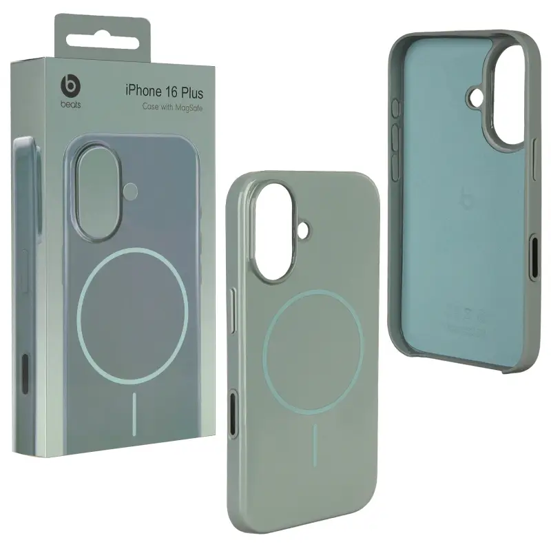 Чехол Beats iPh 16 Plus (MagSafe) Riptide Blue Чехол Beats iPh 16 Plus (MagSafe) Riptide Blue