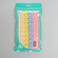 Чехол POP IT, для iPhone 12 Pro MAX, силиконовый, разноцветный