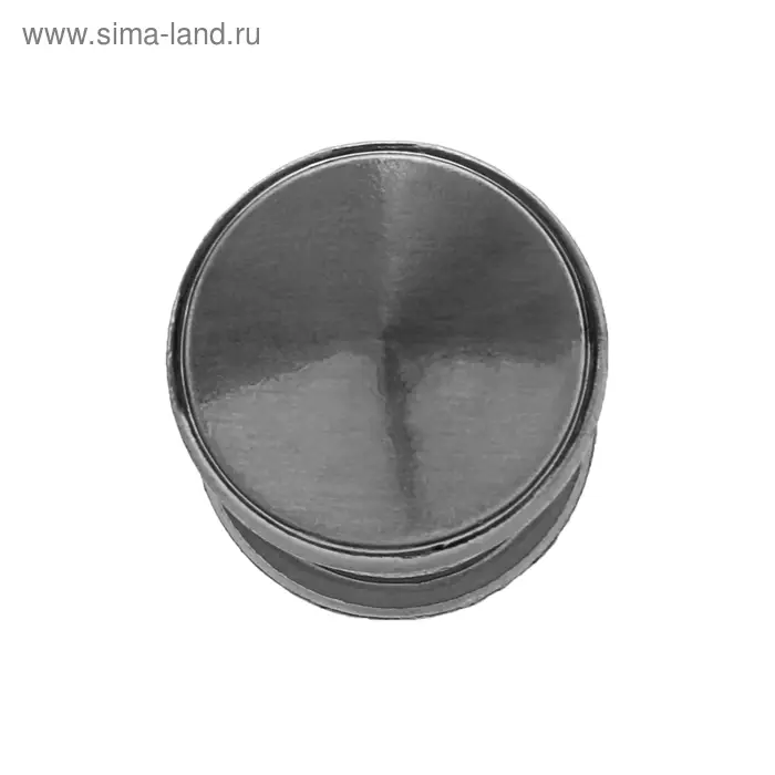 Ручка-кнопка ТУНДРА РК108, цвет хром