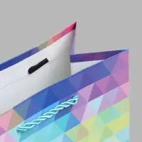 Пакет подарочный ламинированный "Лабиринт", S 18 x 23 х 10 см