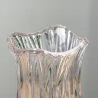 Ваза для цветов &laquo;Мюриель&raquo;, 27&times;13.5 см, стекло, прозрачная