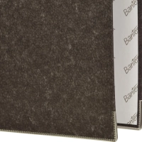 Папка-регистратор мрамор 70мм,черн,бум/бум,карм.кор.,мет.уг