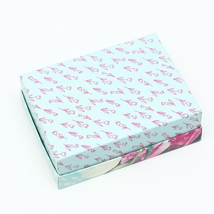 Подарочная коробка Подарочная коробка "8 Марта", 16,5 х 12,5 х 5,2 см